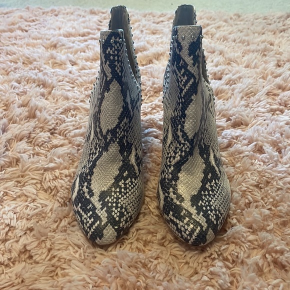 Steve Madden Rockstar Snakeskin Booties - Picture 3 of 9